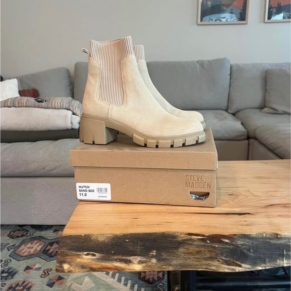 Steve Madden Women's Tan Ankle Boots